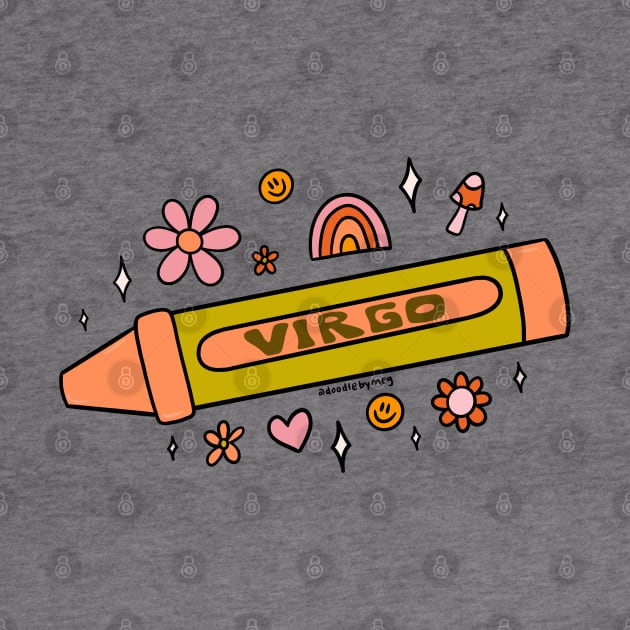 Virgo Crayon by Doodle by Meg